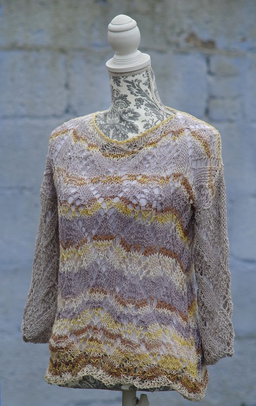 Strickanleitung Pullover Chloe alle Größen