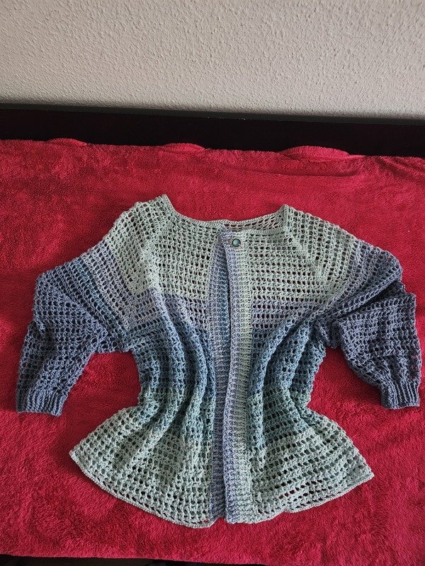 Häkelanleitung Jacke/Weste/Shirt Chain alle Damengrößen