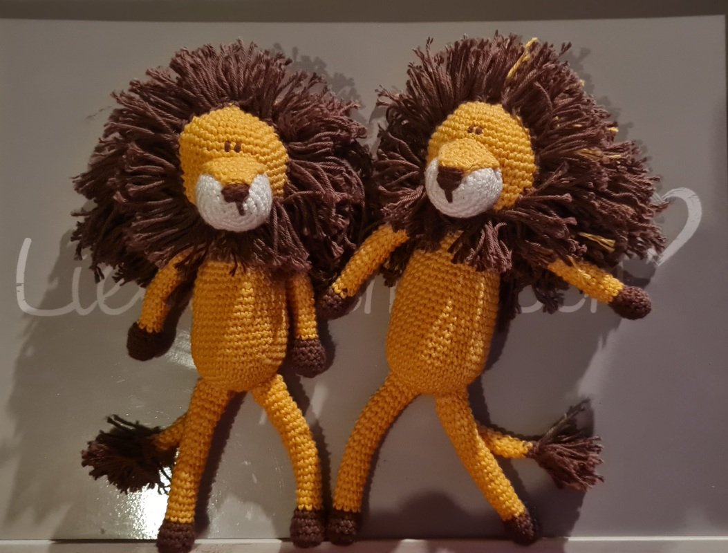 Häkelanleitung Löwe 'Richard'