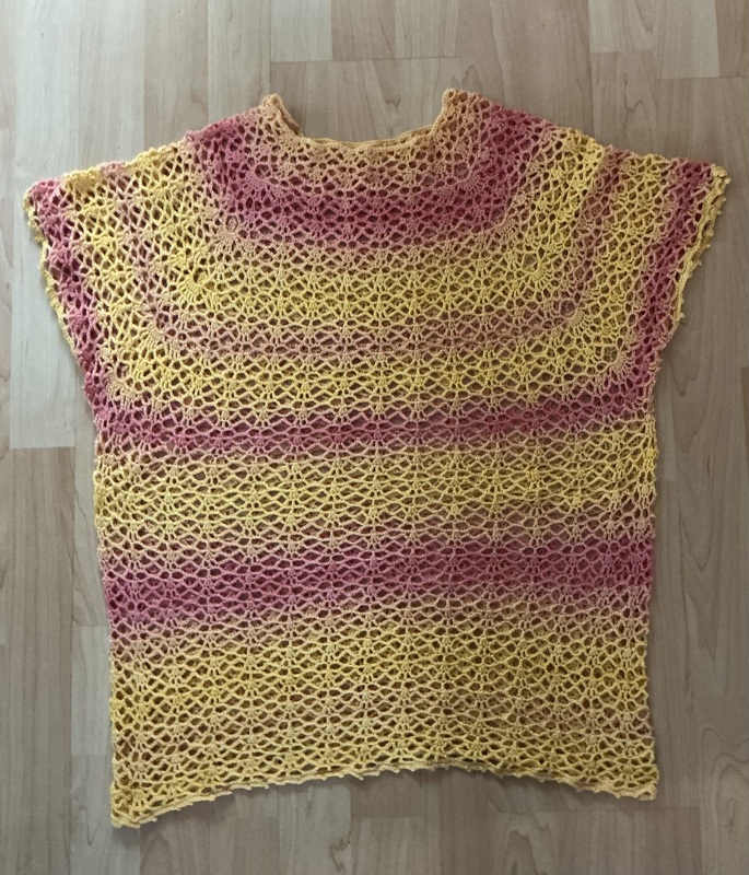 Häkelanleitung Shirt, Netzshirt, alle Größen + Längen, Charmanter Begleiter