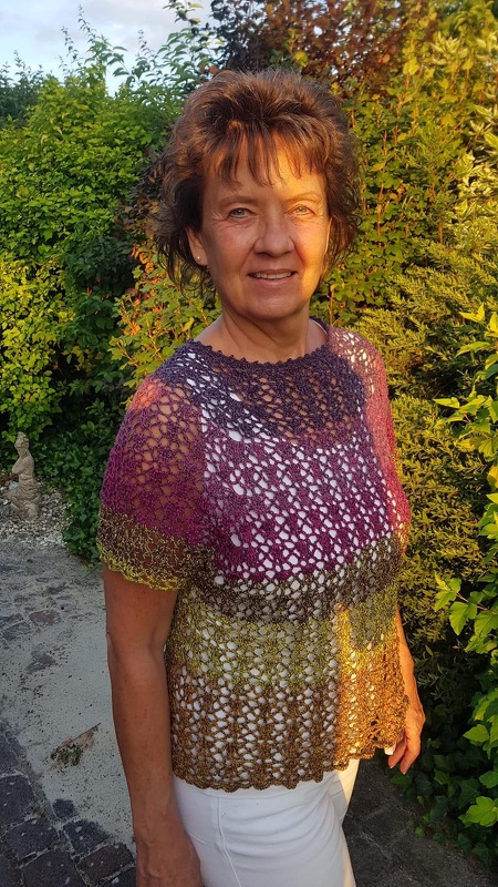 Häkelanleitung Shirt, Netzshirt, alle Größen + Längen, Charmanter Begleiter