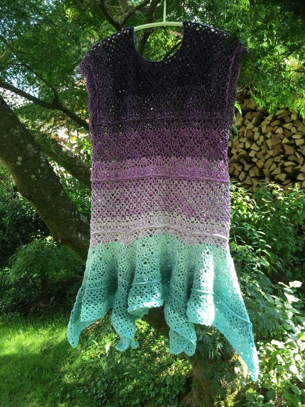 Anleitung Luftige Häkeltunika *Perlensommer* Alle Größen möglich, RVO