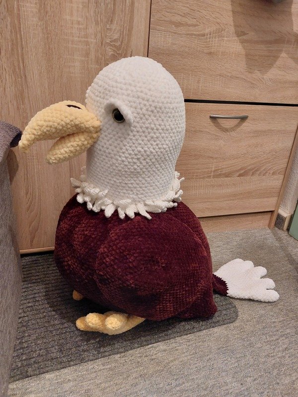 Häkelanleitung - Wotan Weißkopfseeadler