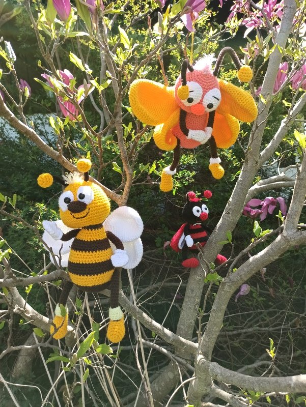 Häkelanleitung Biene Bienchen Mara