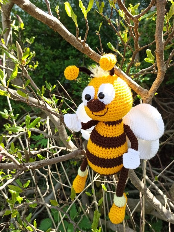 Häkelanleitung Biene Bienchen Mara