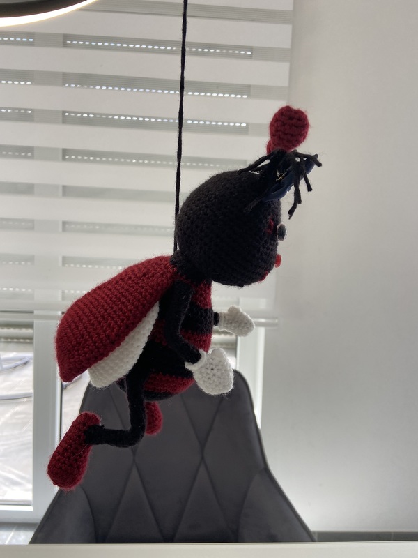 Häkelanleitung Marienkäfer Mäxchen