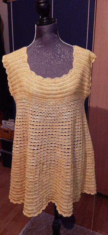 Hängetop / Hängekleidchen SOMMERFREUDE (Gr. S/M, L/XL, anpassbar)