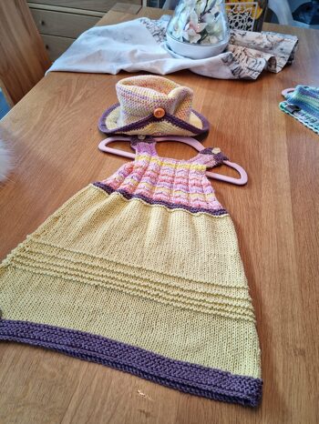 Einfach zu stricken, weil gut erklärte Anleitung und ein hübsches Ergebnis