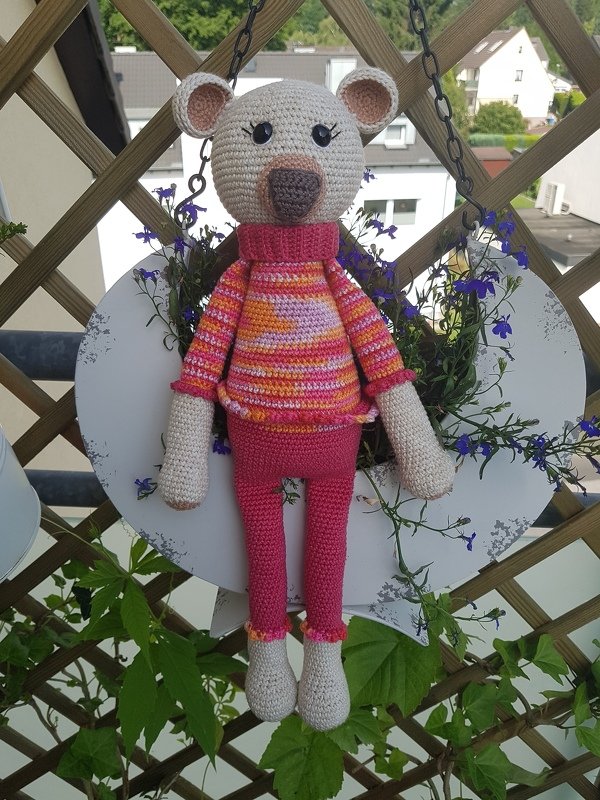 Häkelanleitung Schlenkerteddy`s Sam &amp; Sally