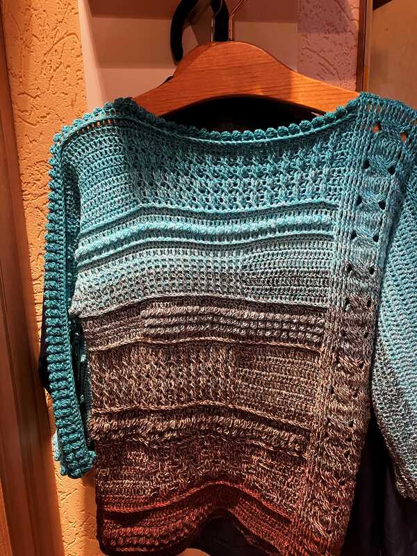 Patchy Pulli - Häkelpullover