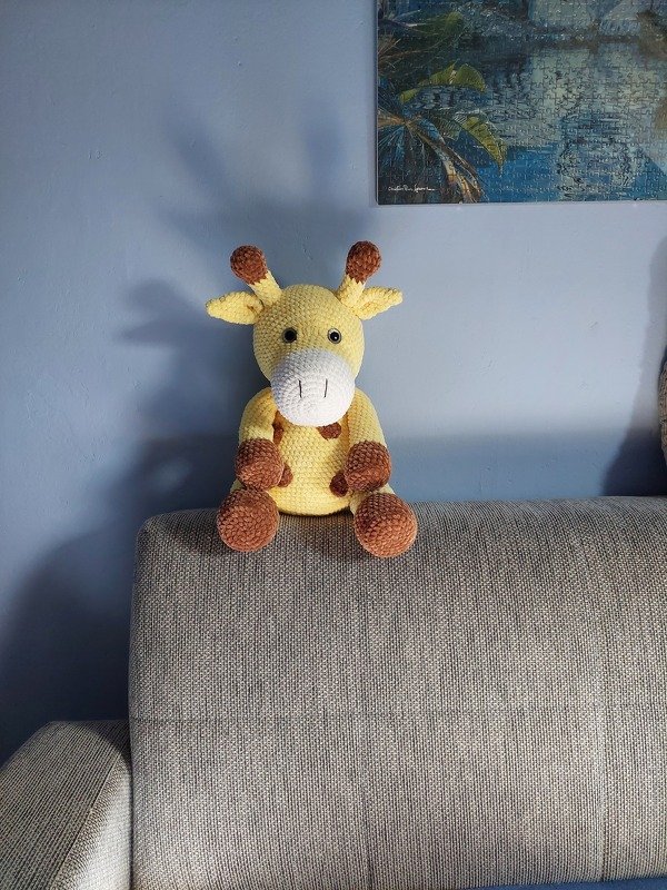 Häkelanleitung Giraffe Gitti