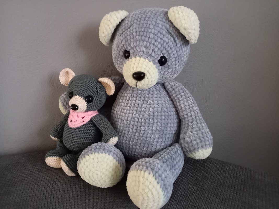 Häkelanleitung Bär Benno