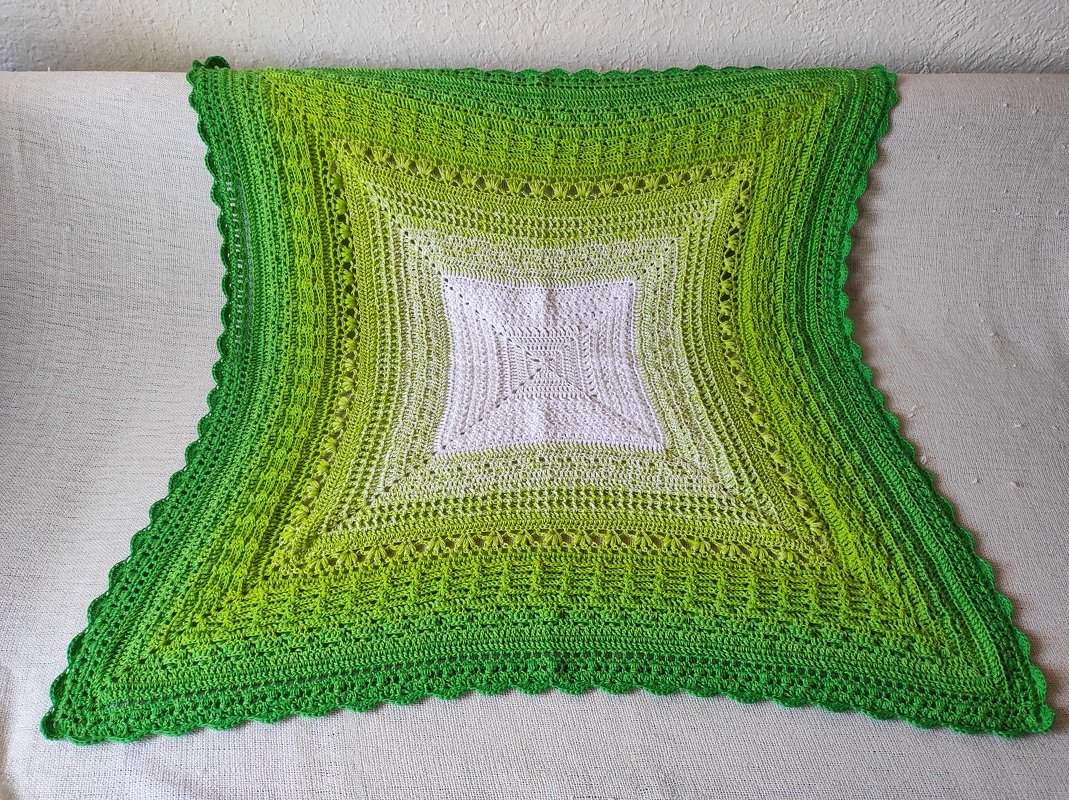 Babydecke Aolani Häkelanleitung