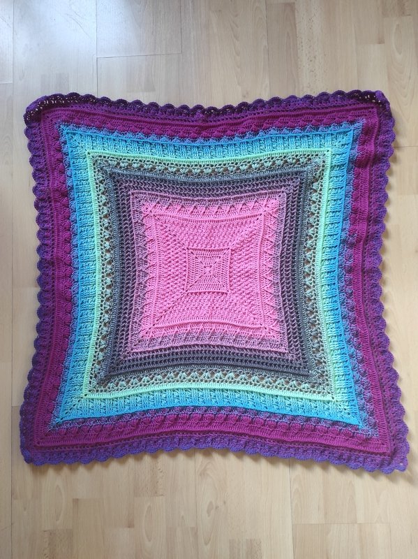 Babydecke Aolani Häkelanleitung