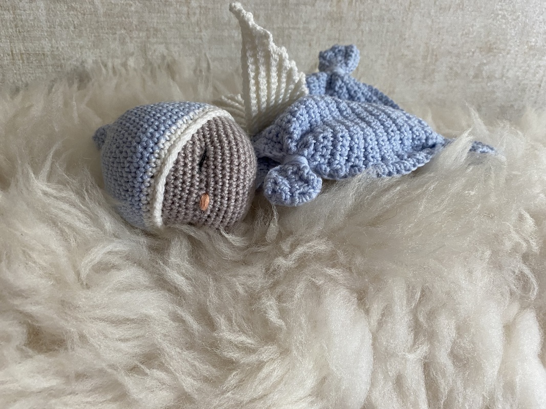 Schmusetuch &quot;Schmuse-Engel&quot;, Schutzengel häkeln, deutsche Häkelanleitung