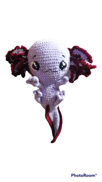Axolotl Finn Crochet Pattern