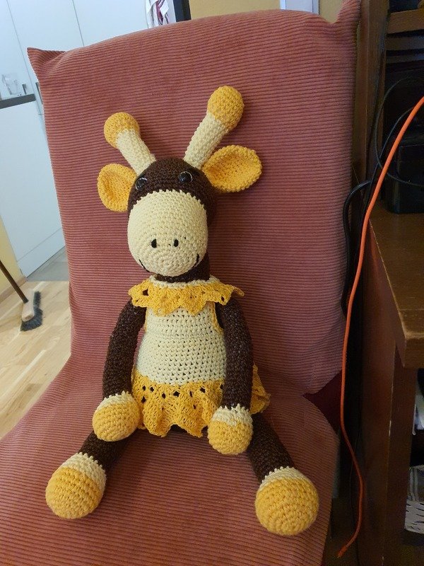 Giraffe Sunny - Häkelanleitung