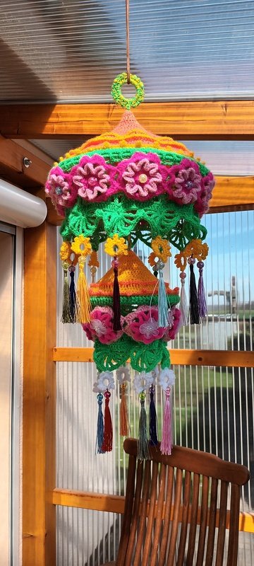 Lampion häkeln:  "Vacanza"