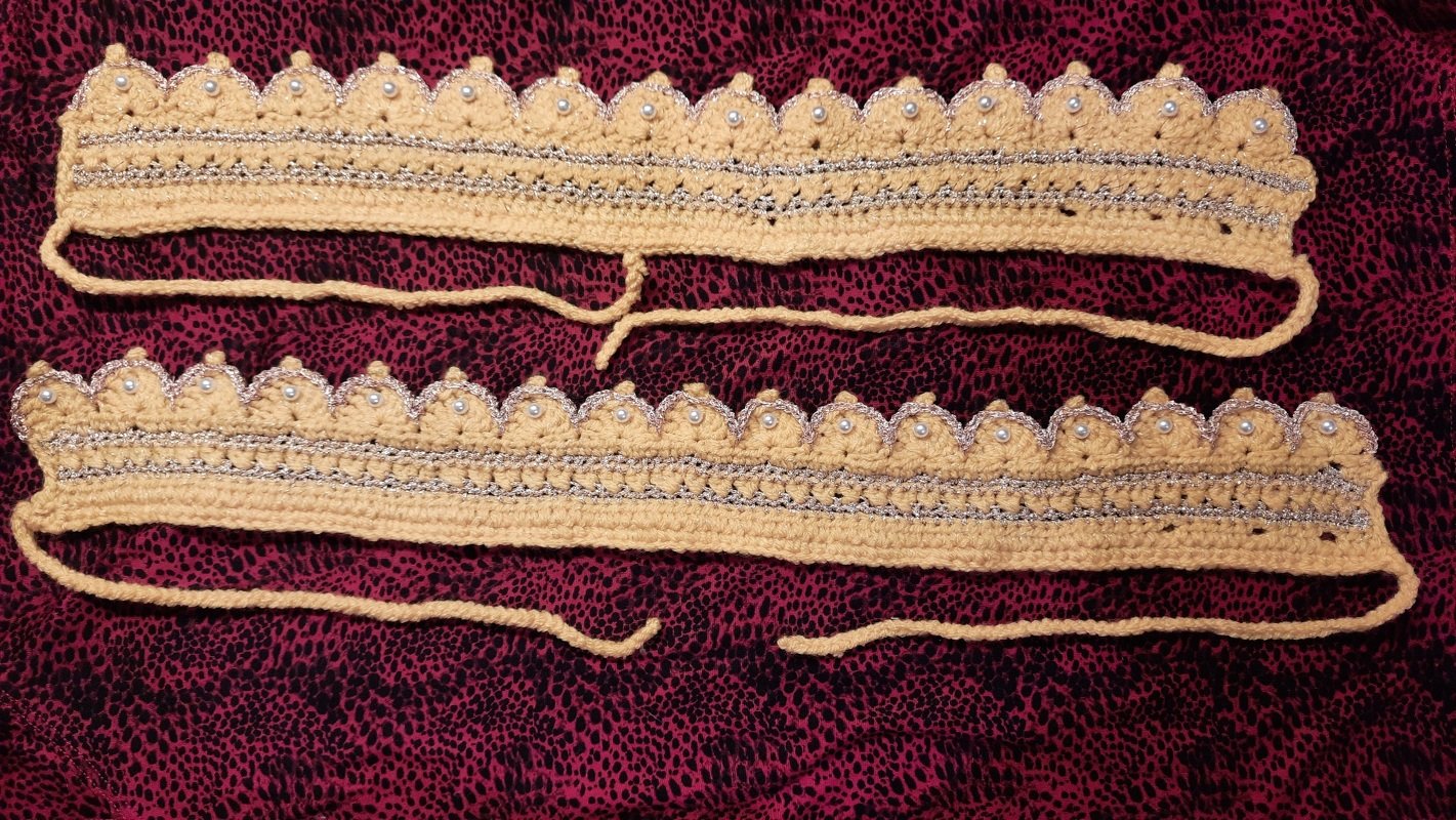 H&auml;kelanleitung: Geburtstagskrone als Kronenband