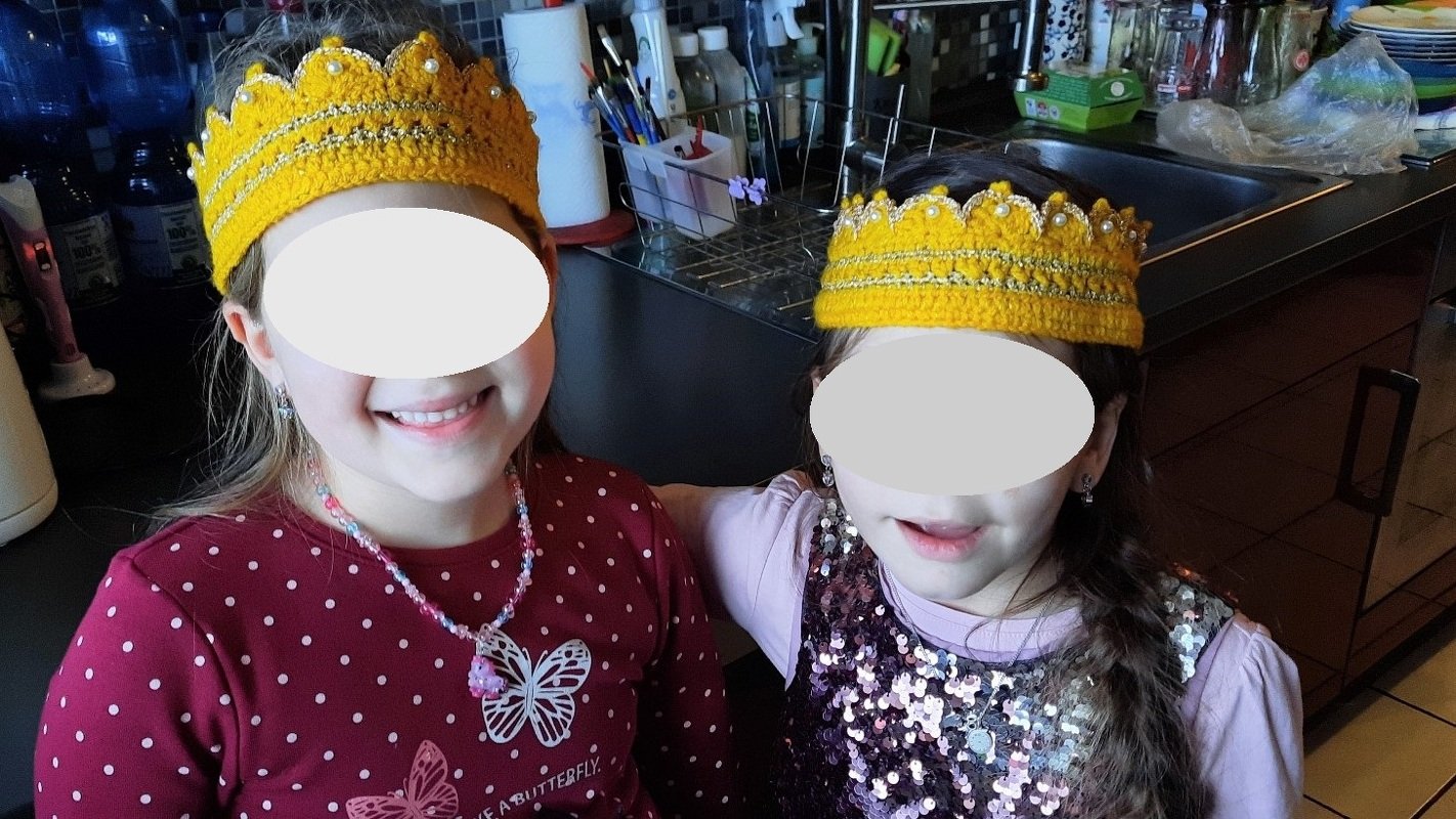 H&auml;kelanleitung: Geburtstagskrone als Kronenband