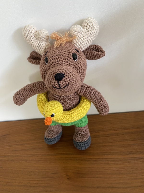 Anleitung Elch Ronny Amigurumi