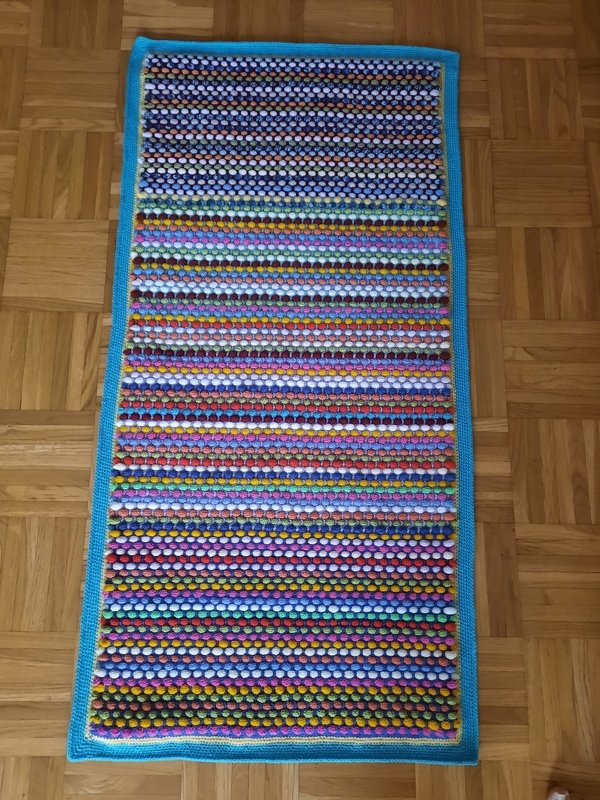 Strickliesel-Teppich