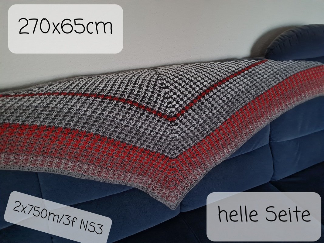 Häkelanleitung Tuch "Solofanua"