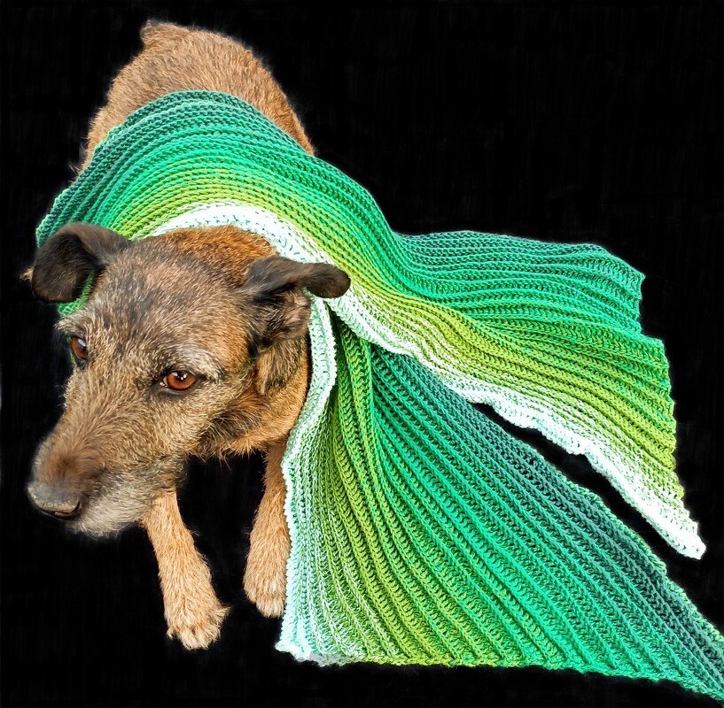 "Togo" - Unisex Schal - Häkelanleitung