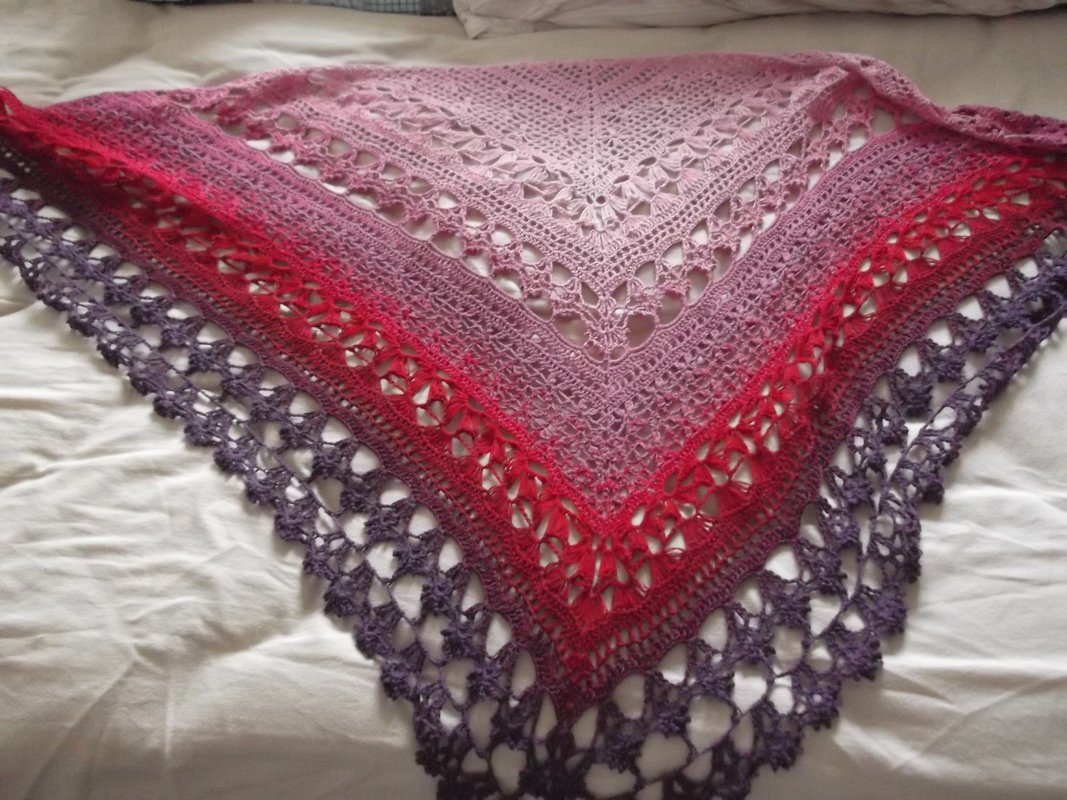 Flower Wonder - Häkeltuch