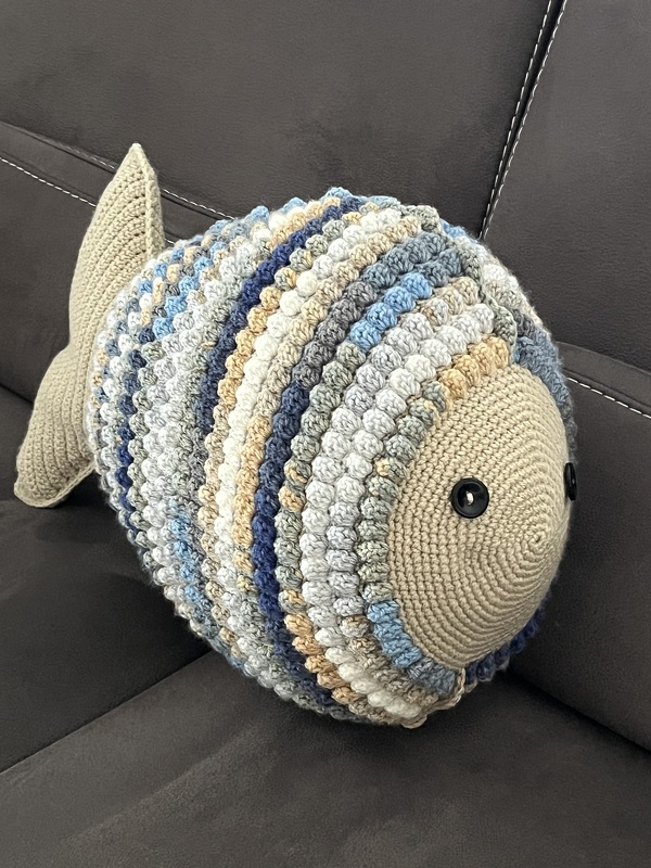 Lustige Tierkissen: Frieder Fisch