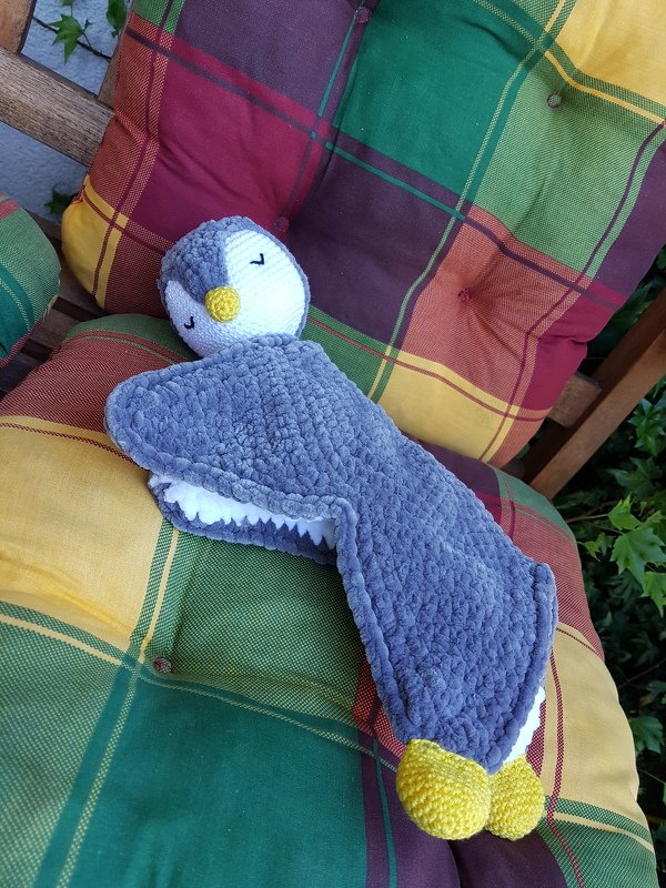 Crochet pattern - Comforter Pinguin