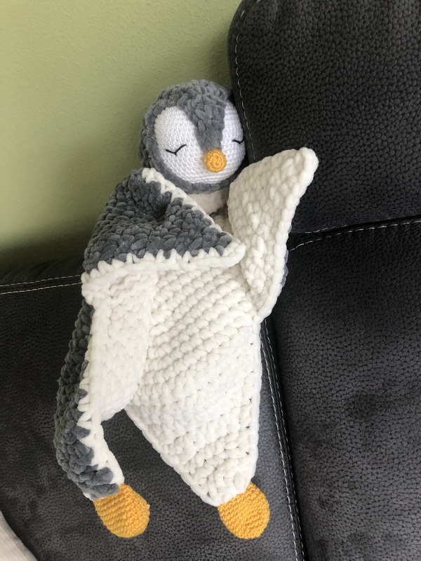 Crochet pattern - Comforter Pinguin