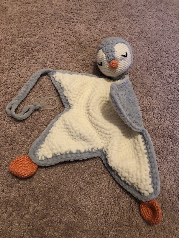 Crochet pattern - Comforter Pinguin