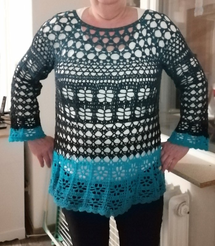 Anleitung Häkelshirt Maschenglück &amp; Feenstaub , alle Größen möglich