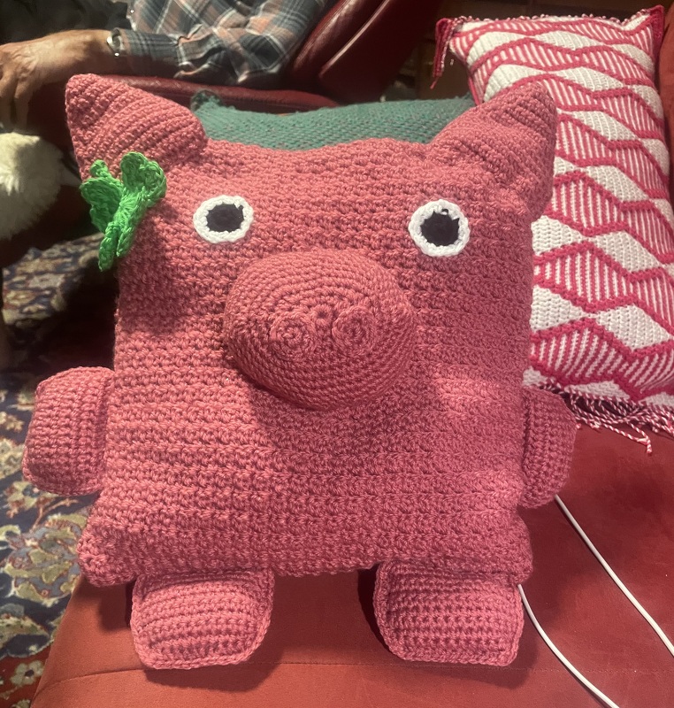 Lustige Tierkissen: Schorsch Schwein