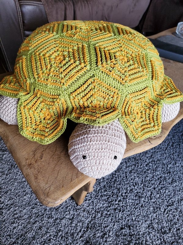 Lustige Tierkissen: Susi Schildkröte