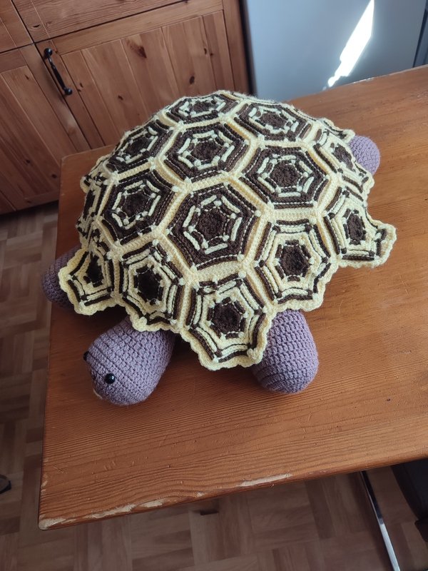 Lustige Tierkissen: Susi Schildkröte