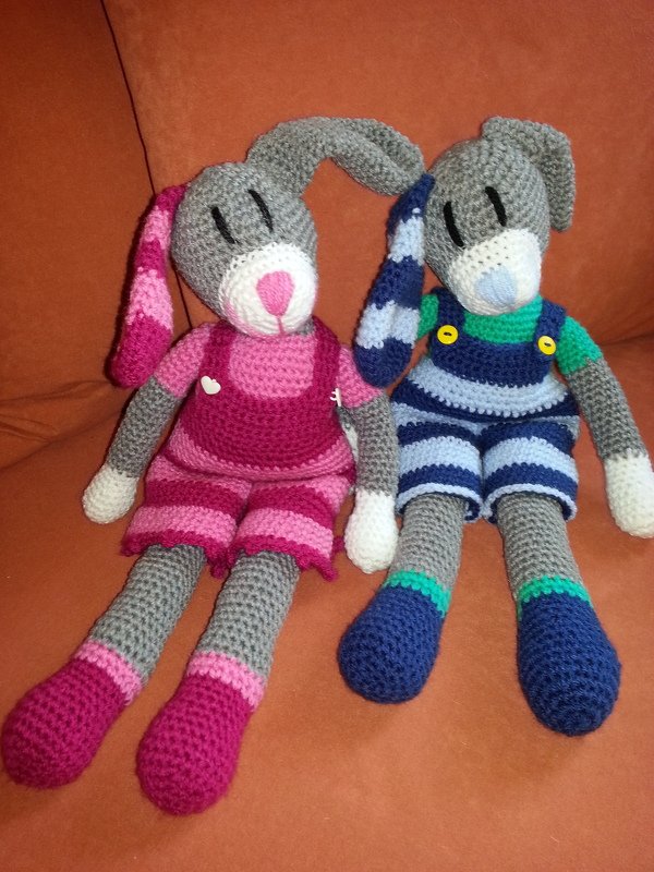 Häkelanleitung Tom Hase