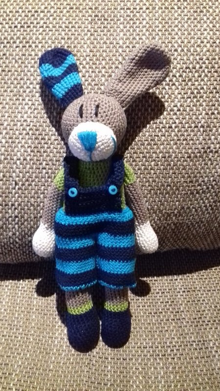 Häkelanleitung Tom Hase