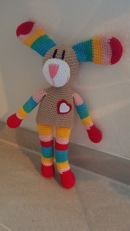 Häkelanleitung Tom Hase