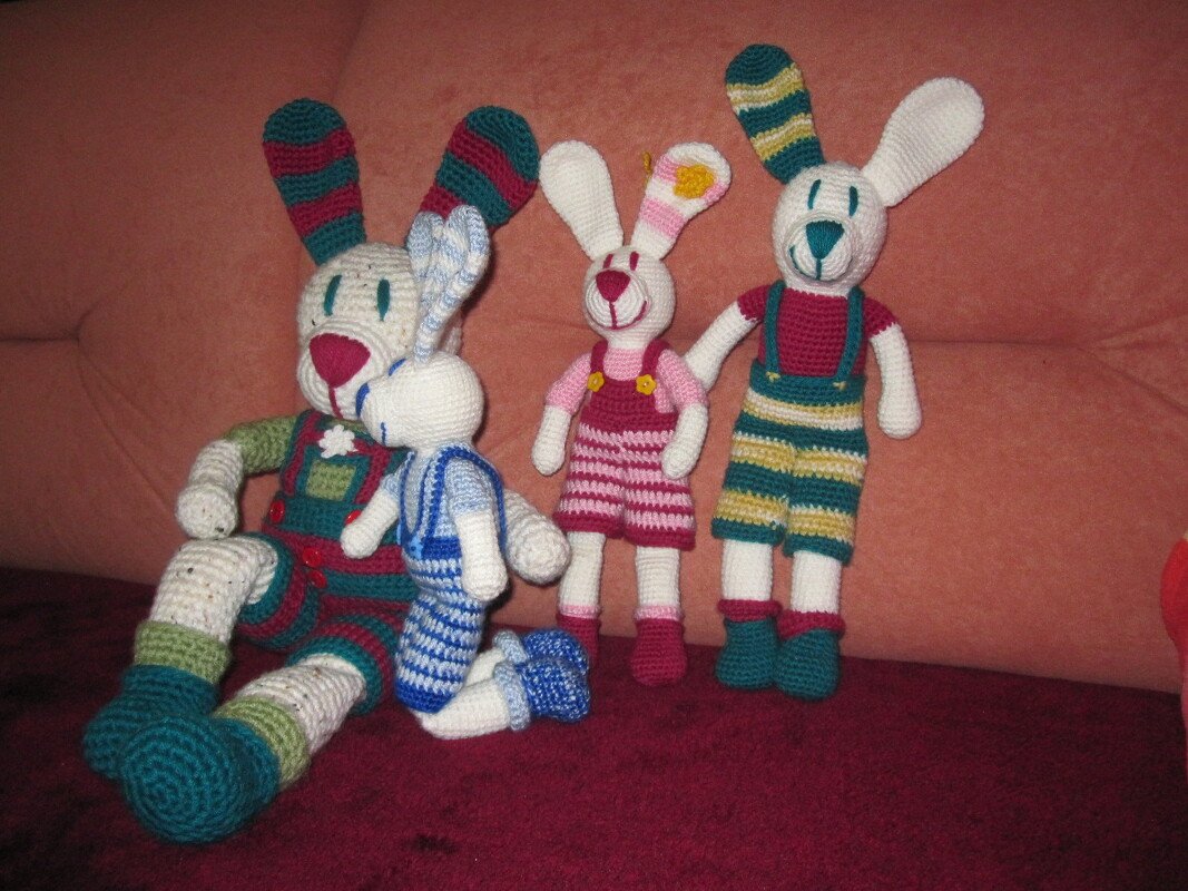 Häkelanleitung Tom Hase