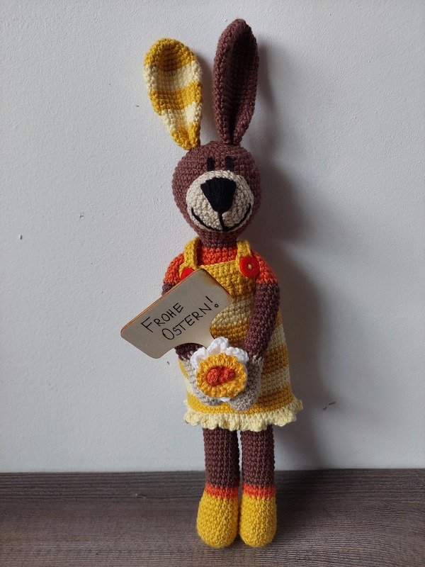 Häkelanleitung Tom Hase