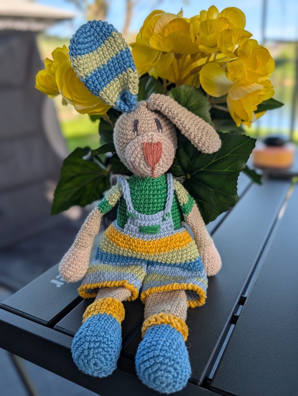 Häkelanleitung Tom Hase