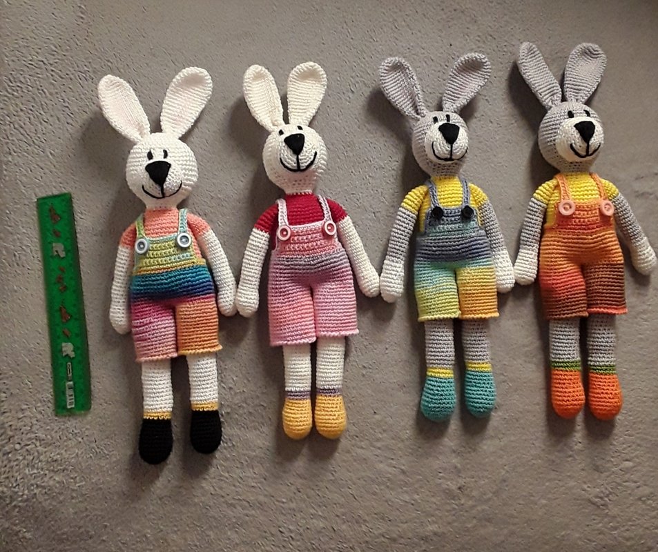 Häkelanleitung Tom Hase