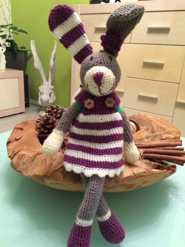 Häkelanleitung Tom Hase