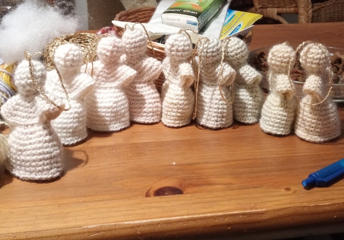 Crochet pattern little angel