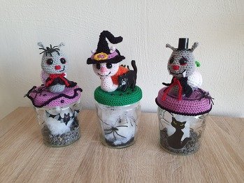 Ich kann gar nicht genug von den süßen Halloween Schnecken bekommen :)