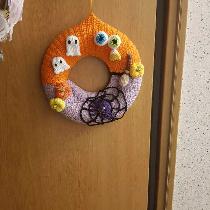 Türkranz HALLOWEEN | Häkelanleitung