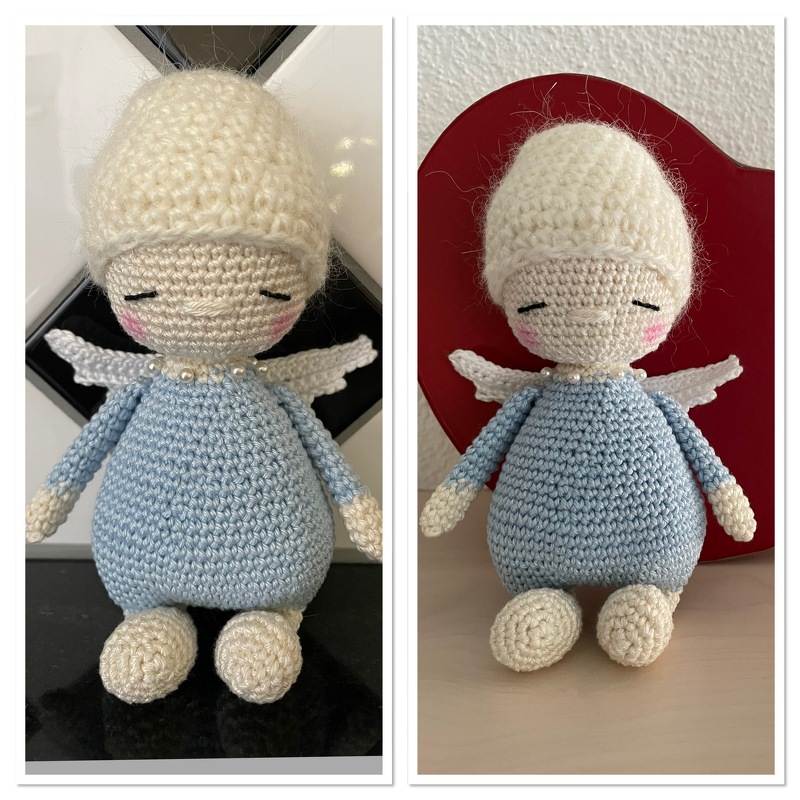 Schutzengel "Hope", Deutsche Häkelanleitung