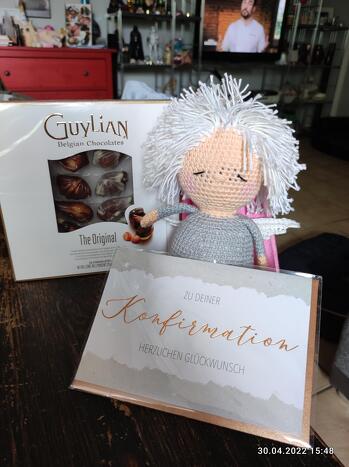 Ich bin super mit der Beschreibung klar gekommen und hope war ruck zuck gehäkelt und ist auch super angekommen